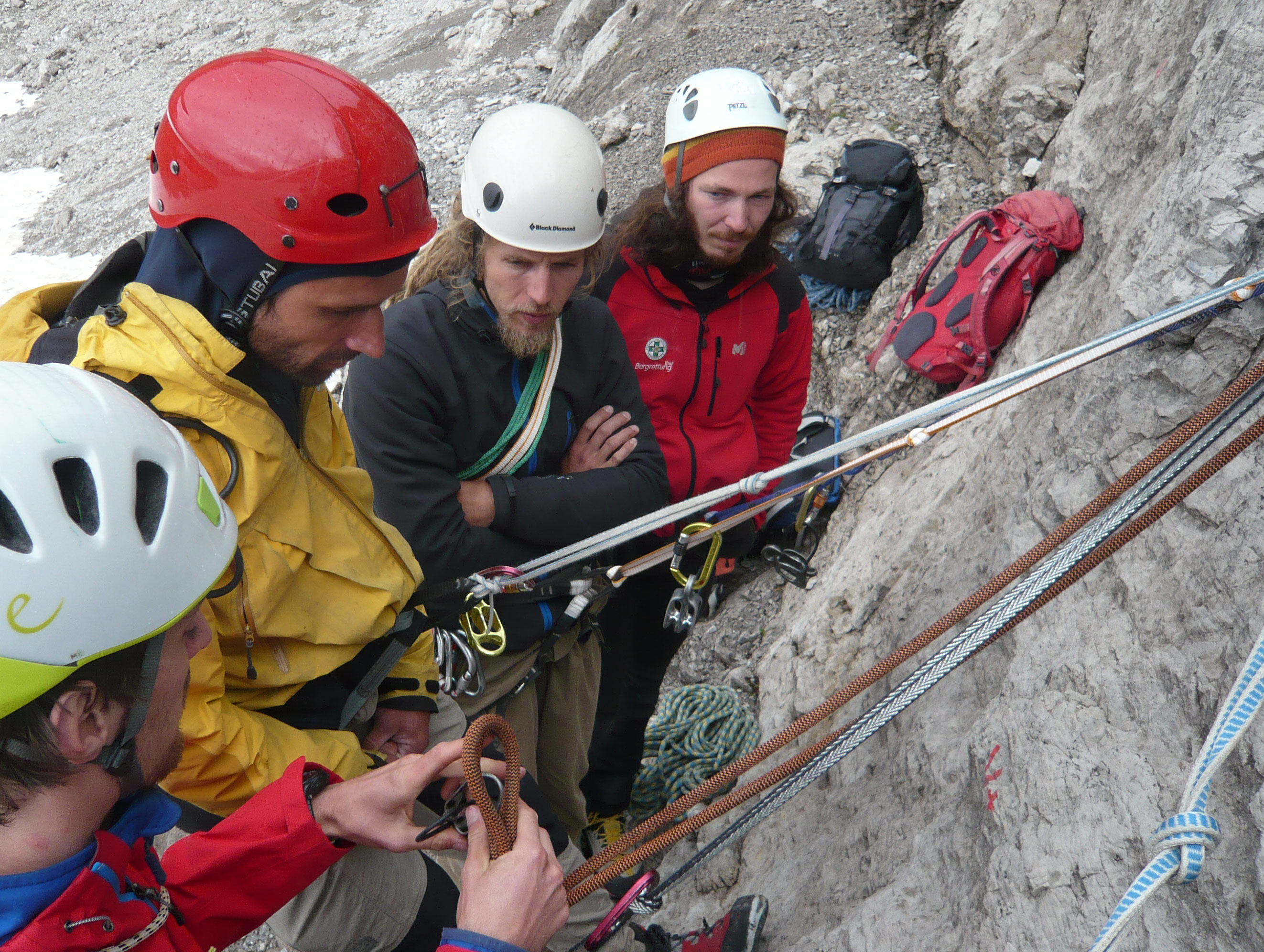 Bild zu 17-0145-01: Update Seil- & Rettungstechnik Alpinklettern