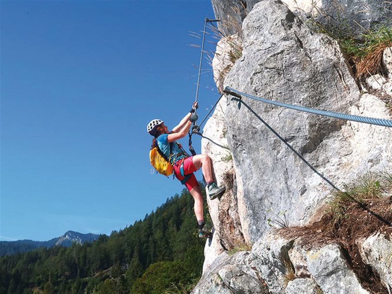 Bild zu A23KSKS01: Klettersteig-Grundkurs Steiermark *NEU*