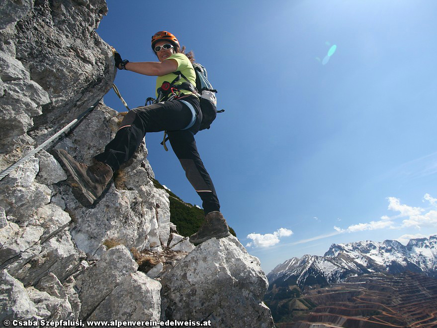 Bild zu 2024a109: Klettersteig Basic-Kurs SAB