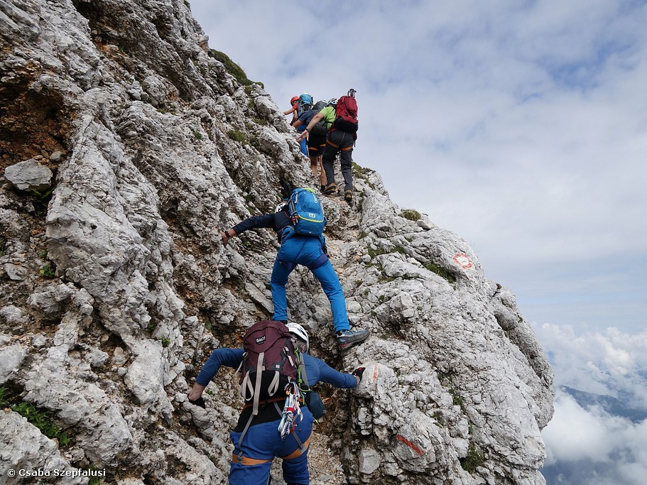 Bild zu 2024a131: Klettersteig Advanced-Kurs
