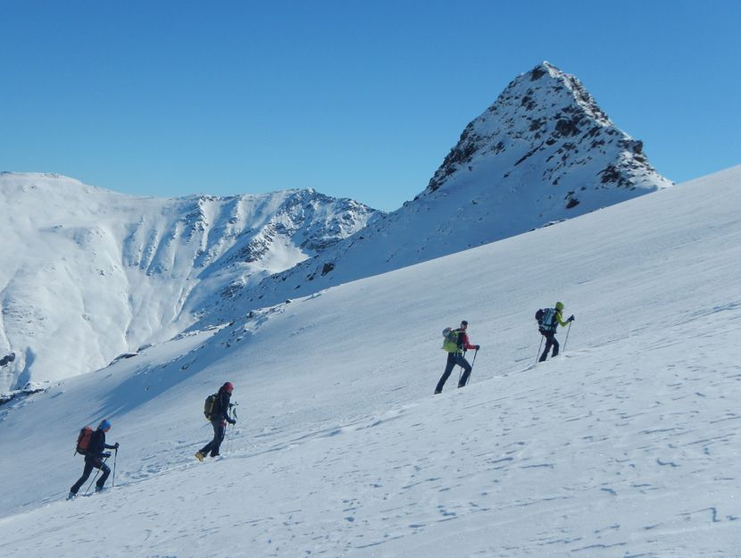 Skitour auf´s Zischgeles (Foto: Mössmer)